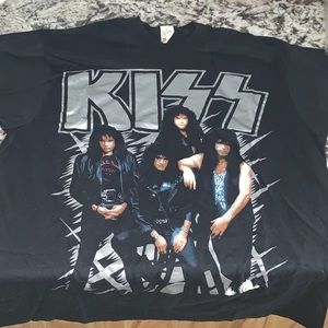 Vintage Kiss band tee